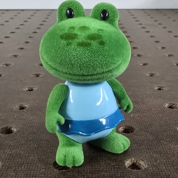Lil Woodzeez Bobblehead Frog Figure, 2" - Picture 1 of 2